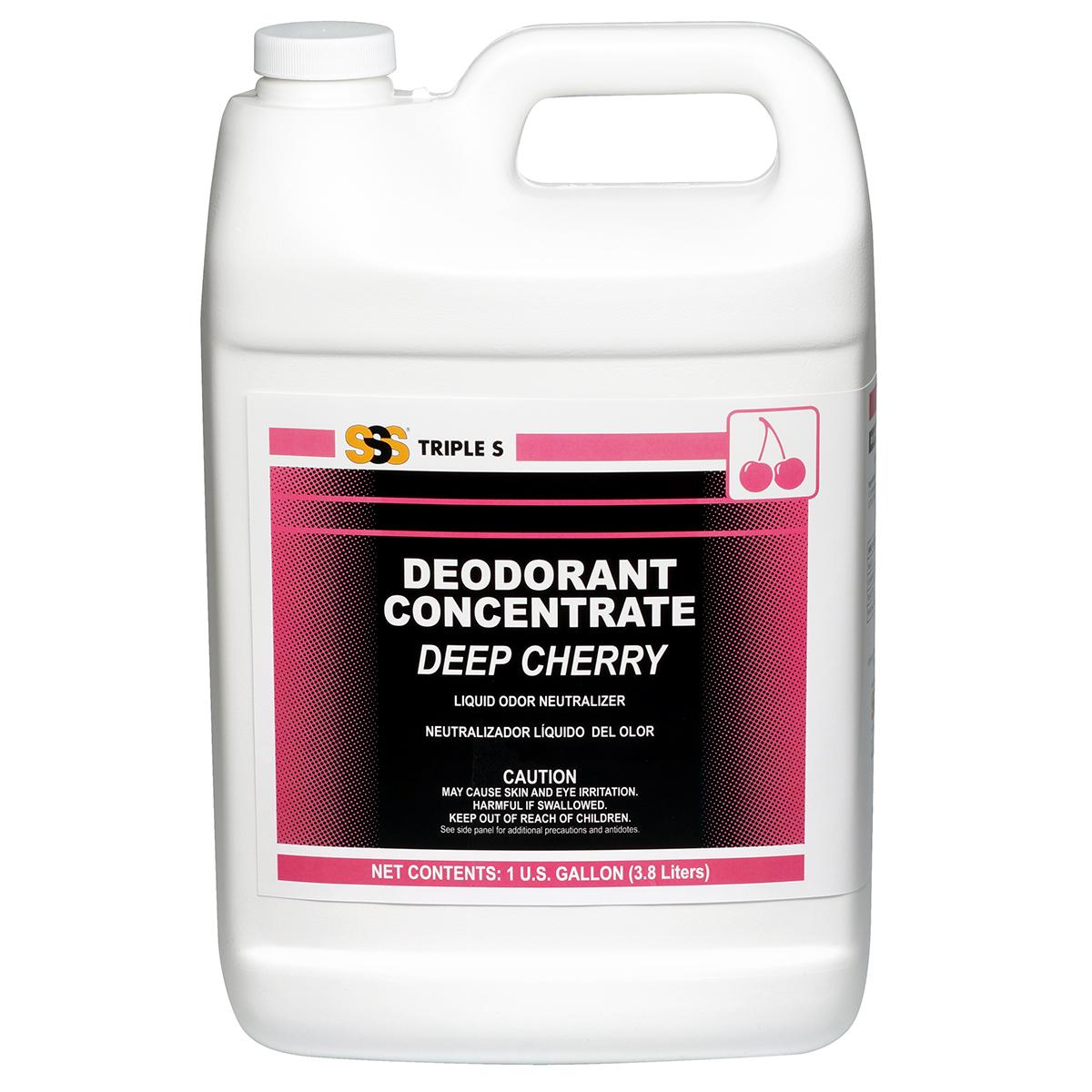 洋楽 Tresor & Subhead DRM SSS Deodorant Concentrate, Deep Cherry, 1 gal., 4/cs | Triple S