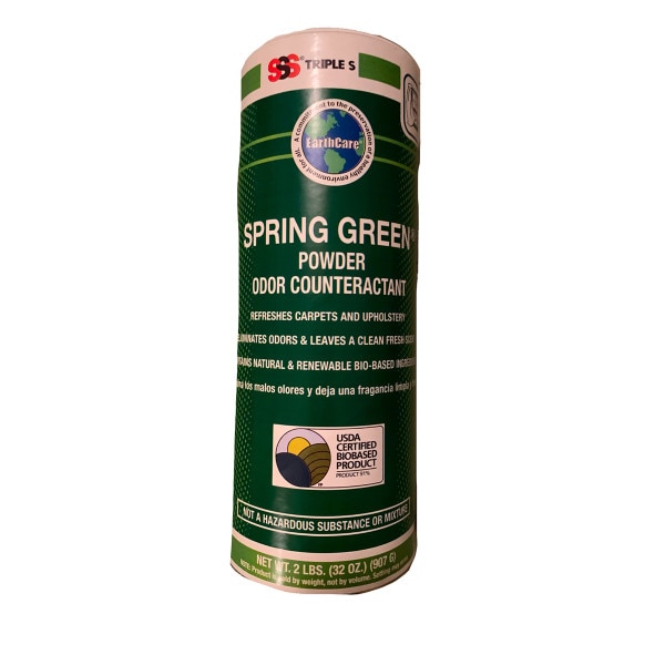 SSS Spring Green Powder Odor Counte