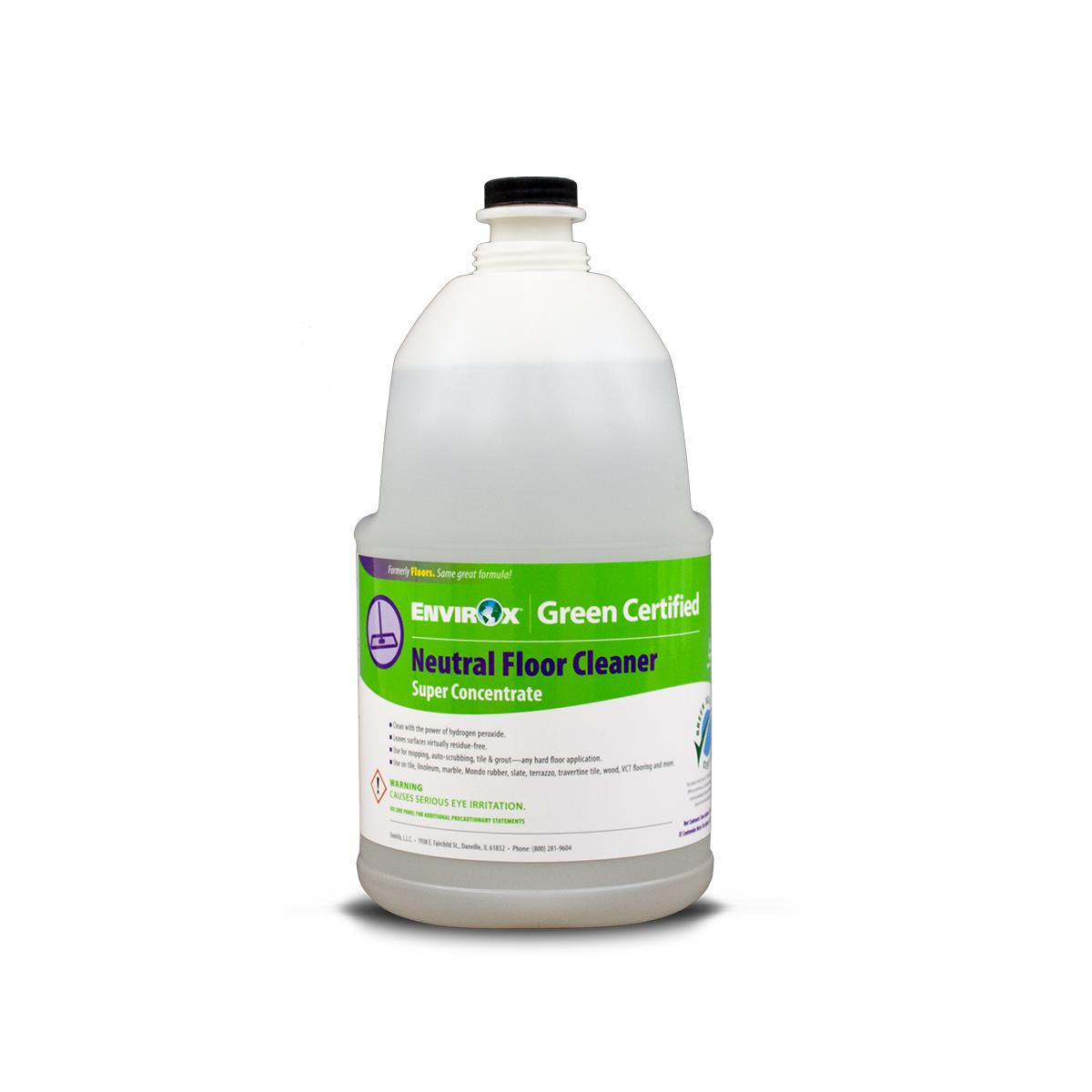 EnvirOx Green Certified Neutral Floor Cleaner Super Concentrate, 4