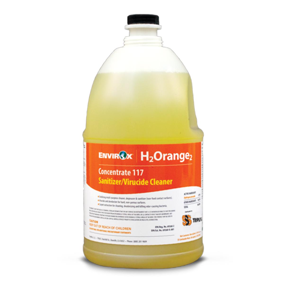 SSS/EnvirOx H2Orange2 Concentrate 117 (CA), Sanitizer/Virucide