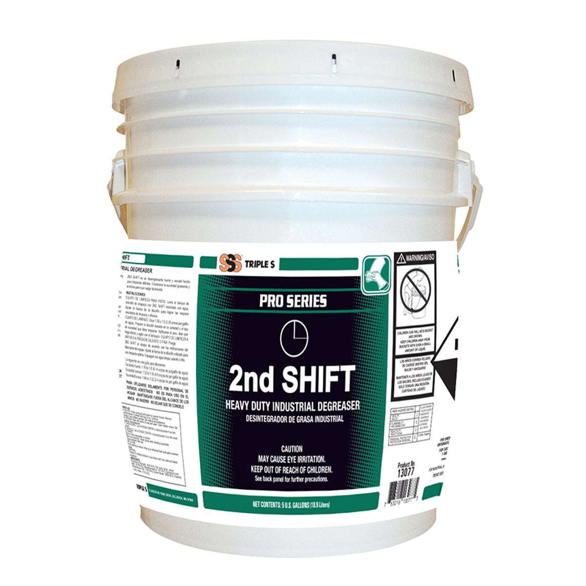 SSS 2nd Shift HD Industrial Degreaser, 5 gal., 1 pail | Triple S