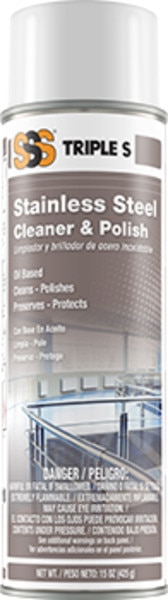 SSS Stainless Steel Cleaner & Polis