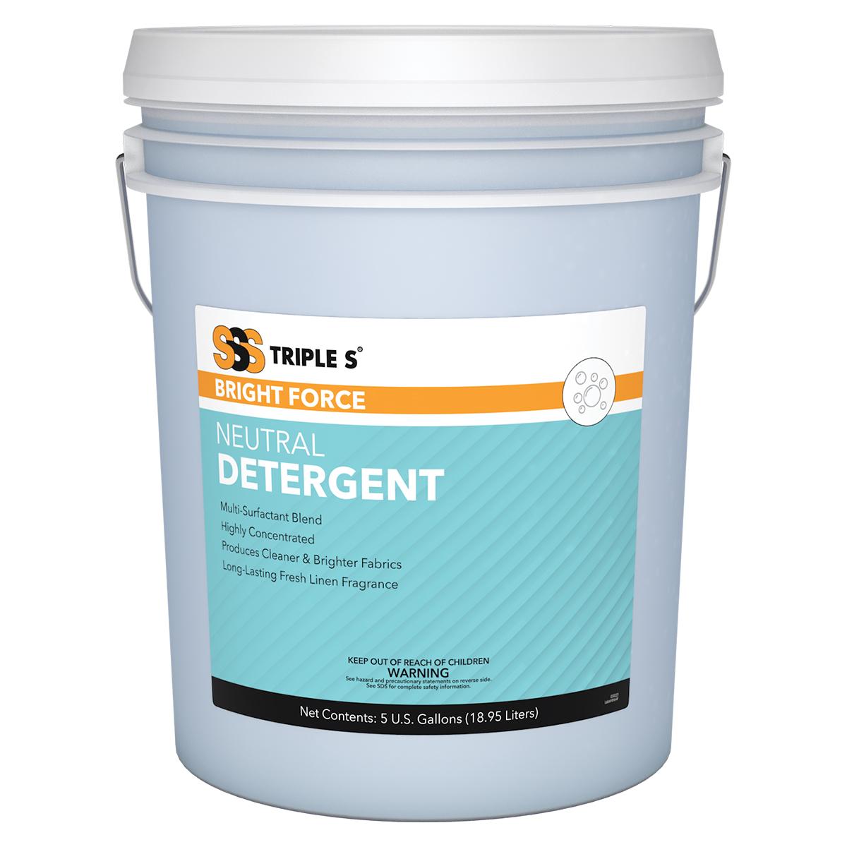 SSS Bright Force Neutral Detergent, 1/5 Gal. SSS Bright Force Neutral Detergent, 1/5 Gal.