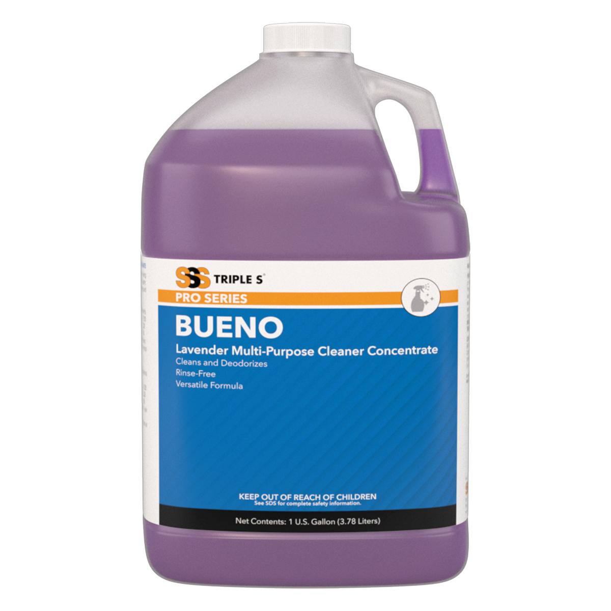 SSS Bueno Lavendar Multi-Purpose Cleaner Concentrate, 4/1 Gal.
