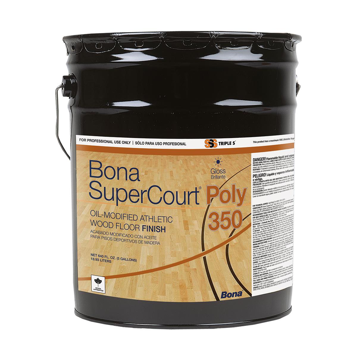 Bona-SSS SuperCourt OMU Poly 350/55 Athletic Wood Floor