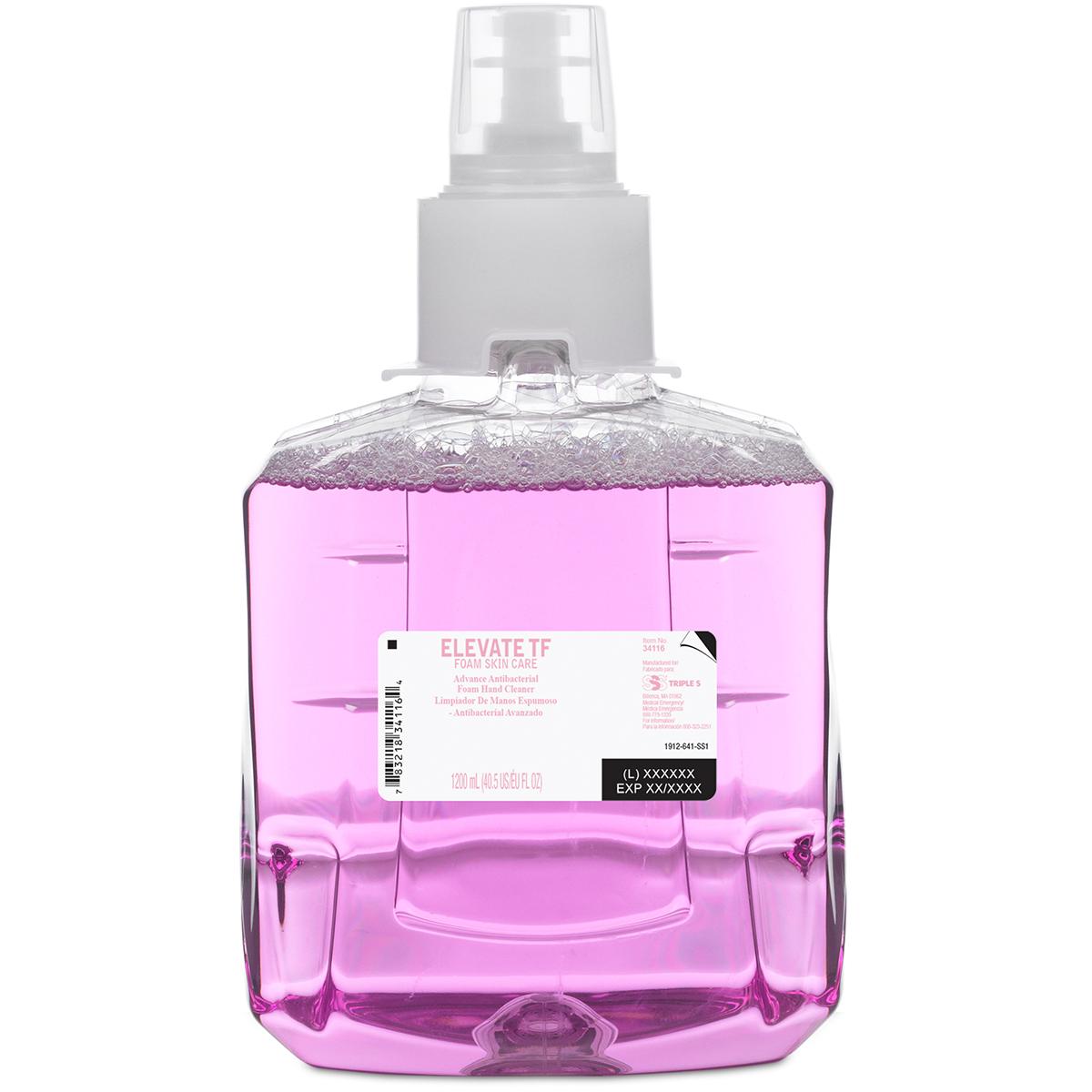 SSS Elevate TF Advance Antibacterial Foam Hand Cleaner, 2/1200mL