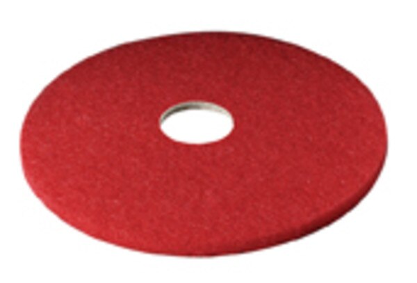 SSS/3M 13" Red Buffer Pad 5100, 5/C