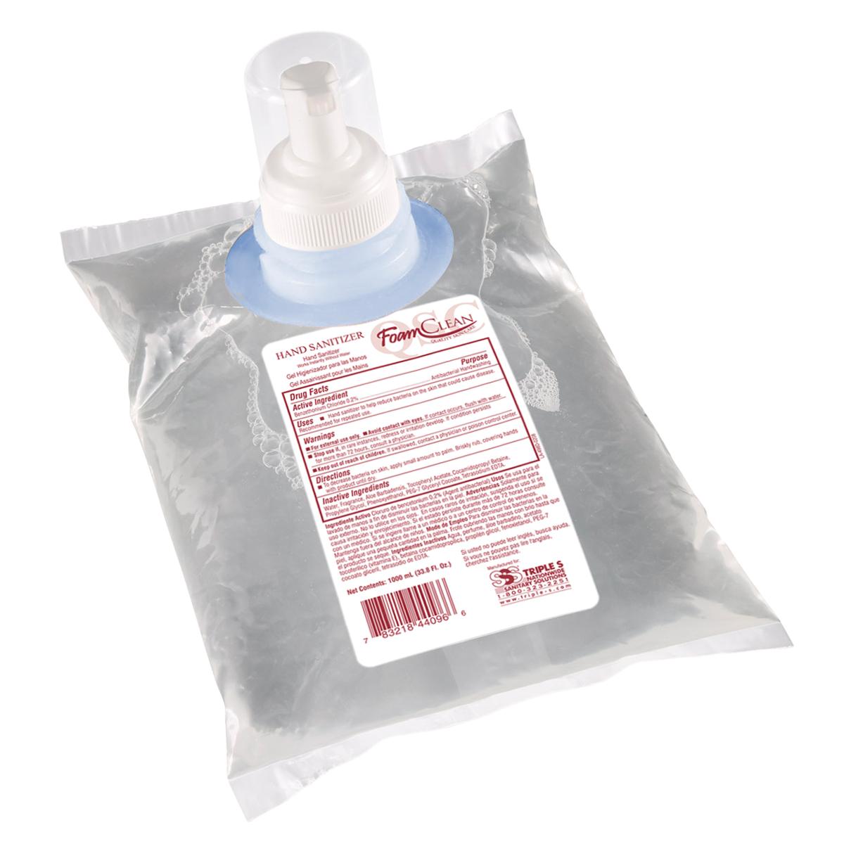 SSS FoamClean Hy-Clean E2 Hand Cleaner & Sanitizer Refill