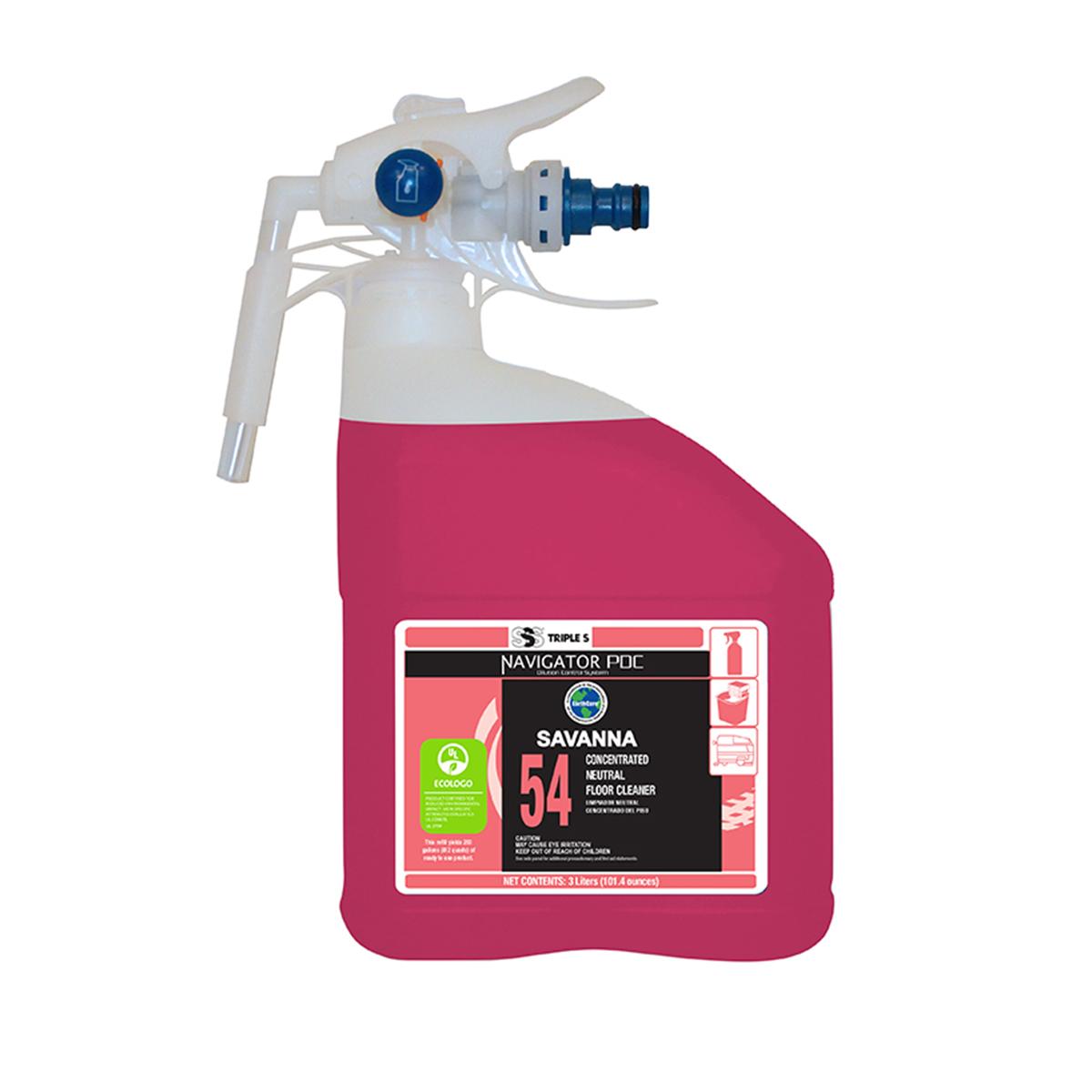 sss SSS Navigator PDC #54 Savanna Concentrated Neutral Floor Cleaner