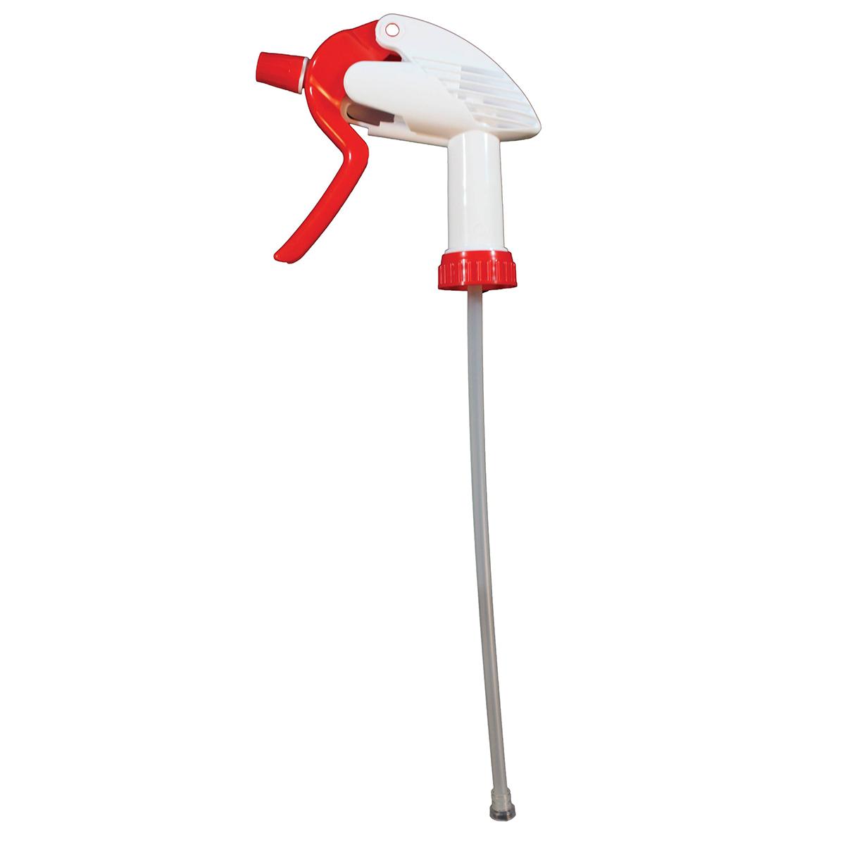 IMP Trigger Sprayer, Jumbo, High-Output, Red/White, 9-7/8