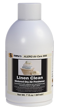 SSS Alero 3000 Metered, Linen Clean Fragrance Refill, 12/7 Oz