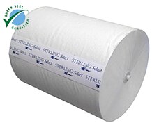 SSS Sterling Select Hardwound Roll Towels, White, 6/800', 55/Plt