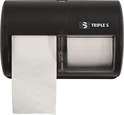 SSS Sterling Select 2.0 Front-Facing Bath Tissue Dispenser, Black